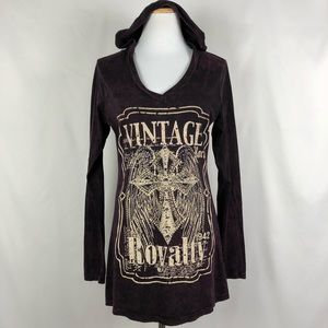 L. A. Teez top with hood